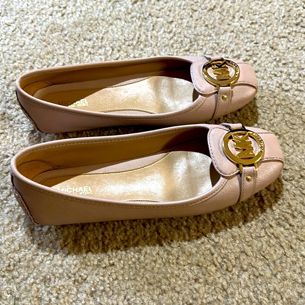 Michael Kors Fulton Faux Saffiano Leather Moccasin, Size : US 8